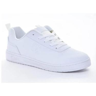 Imagem de Tênis Qix Bird Iii 3 Casual Modelo Estilo Retro Skate Masculino, Branc