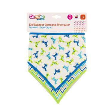 Imagem de Babador Bandana 2und ZigZag Comtac Kids
