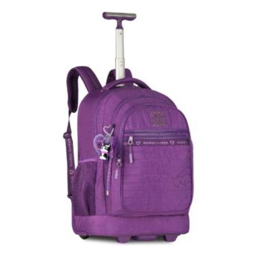 Imagem de Mochila Rodinha Escolar Rebecca Bonbon Sweet Rb Original, Roxo