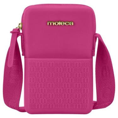 Imagem de Bolsa Feminina Transversal Ajustável Moleca 50031.1.25654, Magenta, Un