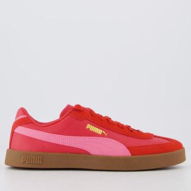 Imagem de Tênis Puma Club II Era Wns Feminino Vermelho, 38