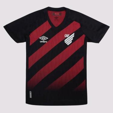 Imagem de Camisa Umbro Athletico Paranaense I 2026 Juvenil, 10 ANOS
