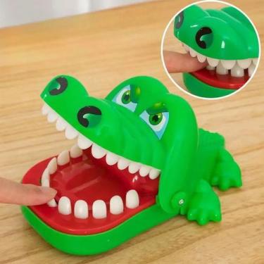 Imagem de Jogo Crocodilo Morde Dedo Infantil Brinquedo Interativo Divertido Segu