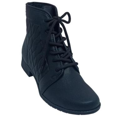 Imagem de Bota Dakota Feminina Casual Salto Baixo, Almeria preto, 34