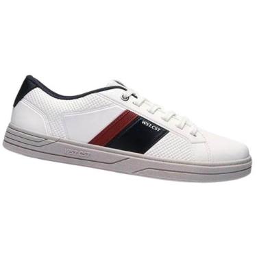 Imagem de Sapatênis West Coast WC-31, White, Navy, Grey, 41