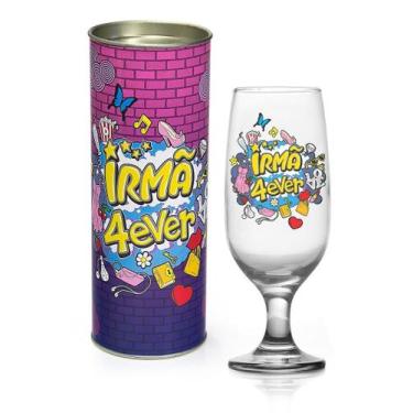 Imagem de Taça Floripa 300ml Irmã 4Ever com Tubete - ArteBel