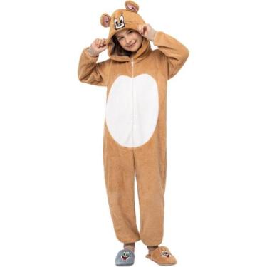 Imagem de Macacão Pijama Infantil Tom E Jerry Veggi Quente Quentinho Inverno Man