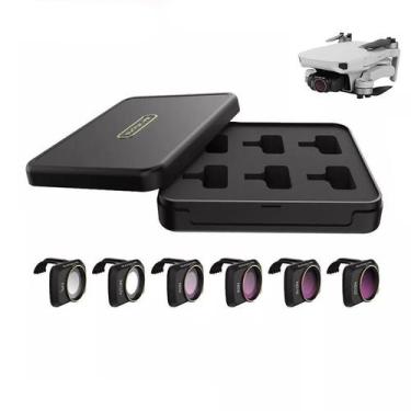 Imagem de Conjunto 6 Filtros Drone Dji Mavic Mini/2 Nd4/8/16/32/uv/cpl - Sunnyli