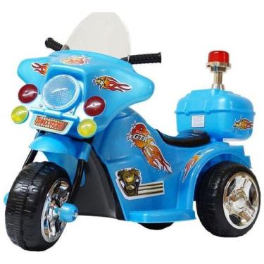Imagem de Mini moto elétrica infantil 6v bw006 - Importway, Azul