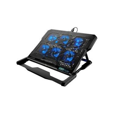 Imagem de Cooler Para Notebook Com 6 Fans Led Azul Hexa Cooler - AC282 AC282