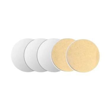 Imagem de Placa Metálica Magnética Universal (5 Peças) Para Suporte De Celular A