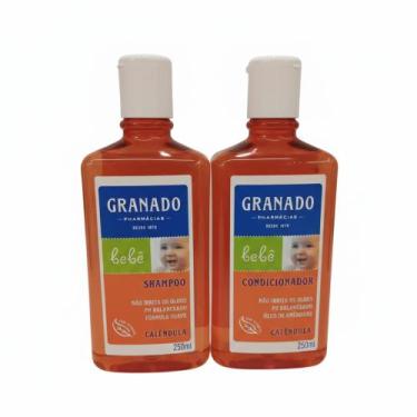 Imagem de Kit Shampoo e o Condicionador Granado Bebê Calêndula 250ml cada