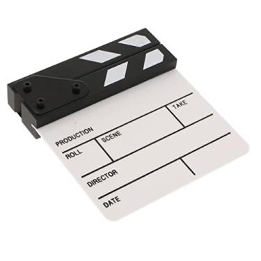 Imagem de KESOTO Tábua para Dramatização de Papéis de Festa Material de Cinema TV Kit de Produção de Filmes Acrílico de Madeira