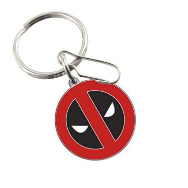 Imagem de Plasticolor 004500R01 Chaveiro com logotipo Deadpool Marvel