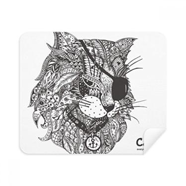 Imagem de Pano de limpeza de tela com tinta humana Cat One Eye Cleaner, 2 peças, tecido de camurça