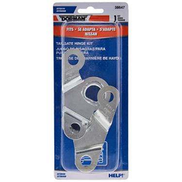 Imagem de Dorman Kit de dobradiça para porta traseira 38647 – Compatível com modelos selecionados Nissan, preto