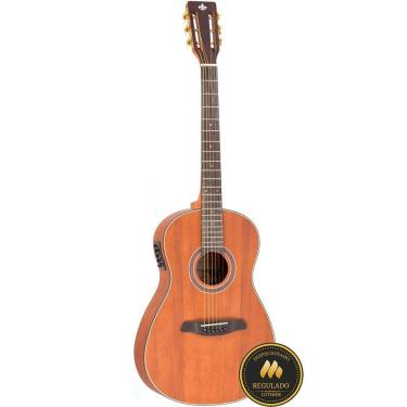 Imagem de Violão STRINBERG Aço Elétrico New York Parlor SY25 MGS Mahogany