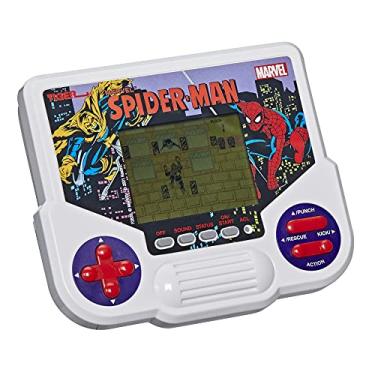 Imagem de Jogo Eletrônico Retrô Marvel Electronics Homem-Aranha LCD Videogame Portátil - F2839 - Hasbro