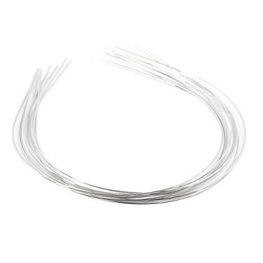 Imagem de LoveinDIY 10 pçs faixa de cabeça de aço inoxidável 1,2 mm base de tiara lisa casamento menina