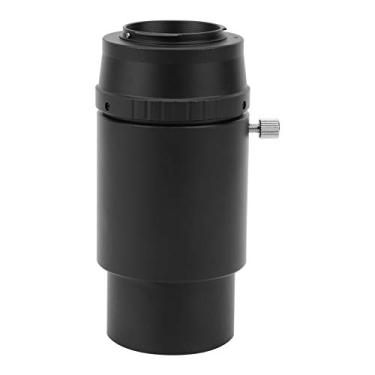 Imagem de Hilitand Adaptador de telescópio, tubo de extensão ocular de 60 mm de 5 cm, anel adaptador T2-M4/3 para telescópio astronômico de montagem T2 para câmera M4/3 portas Mirrorless