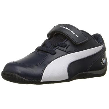 Imagem de PUMA Tênis infantil Drift Cat 5 L BMW NU V (bebê/criança pequena/criança grande), Azul, 5 Toddler