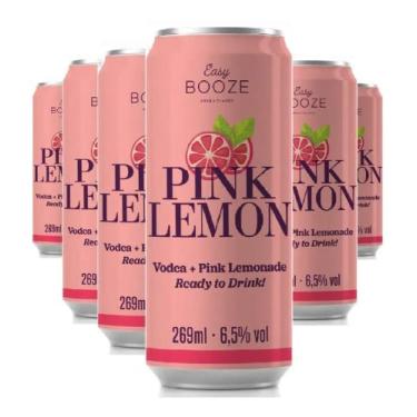 Imagem de EASY BOOZE Lata Vodka+Pink Lemon 269ML (6 latas)