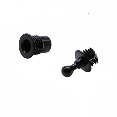 Imagem de Treedix 12 pares de pinos para grade de alto-falante, bola de plástico e tipo de soquete guias de grelha, pinos de tecido, fivela, parafusos, peças de alto-falante acessórios (14 x 14 x 11 mm)