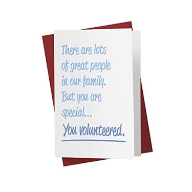 Imagem de Cartão de aniversário engraçado para irmão – Cartão de aniversário irmão Witty In Law – Cartão perfeito para ele – Cartão de aniversário ideal para irmão | Karto - irmão voluntário