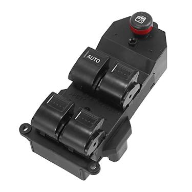 Imagem de X AUTOHAUX 35750-S5A-A02ZA 35750-SAA-G12 Interruptor de janela de carro para Honda Civic 2001-2005 para Honda CR-V 2002-2006