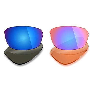 Imagem de Mryok 2 pares de lentes polarizadas de substituição para óculos de sol Oakley Half Wire 2.0 – Opções