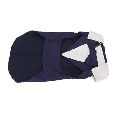 Imagem de Traje de Gravata Borboleta para Cachorro, Roupas Formais para Cachorro Vintage, Costura Requintada, Design Humanizado Macio para Casamento de Cães (S)