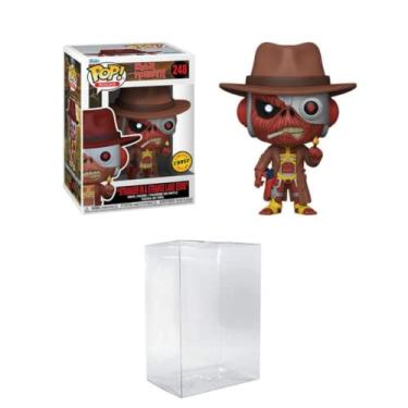 Imagem de Funko Pop! Stranger in a Strange Land Eddie - Iron Maiden Chase Bundled with a Byrons Attic Pop Protector