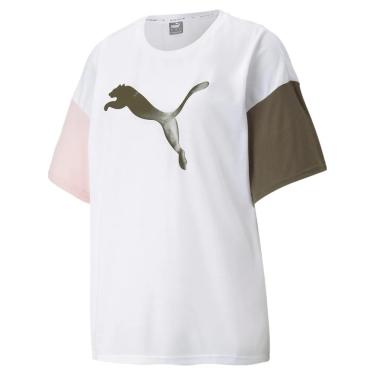 Imagem de Camiseta Puma Modern Sports Fashion Feminina - Branca
