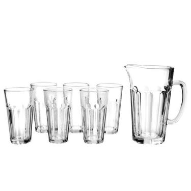 Imagem de Conjunto Para Refresco Jarra E Copos Max 07Pcs Ruvolo