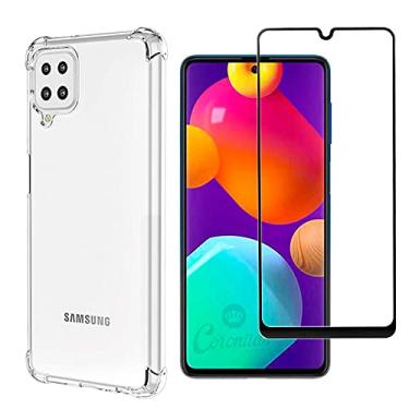 Imagem de Kit Capa Anti Impacto Compatível com Samsung Galaxy M32 + Película Vidro 3D Temperado