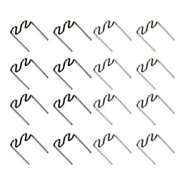 Imagem de CIADAZ 500 peças máquina de reparo de plástico solda grampeador a quente pré-cortado grampo ondas 0,6 mm/0,8 mm ondas grandes