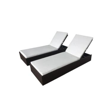 Imagem de Almofada Para Espreguicadeira Branca 185X60X6Cm 123Organizei