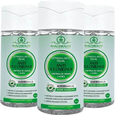 Imagem de Demaquilante Facial Anti Oleosidade - Phallebeauty