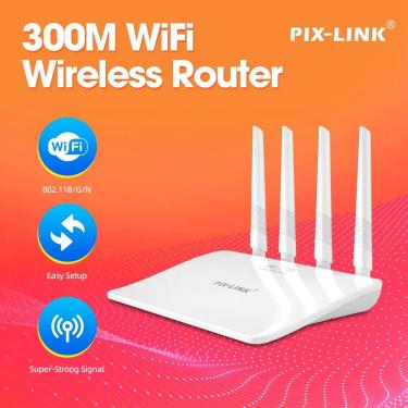Imagem de PIX-LINK WR21Q 300Mbps Wireless-N Roteador Internet Mini Wireless Internet Wifi Roteador Antenas