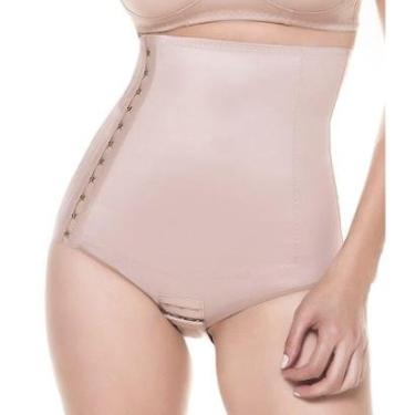 Imagem de Cinta Pós-Parto com Abertura Lateral Alta Compressão Mondress 07RAE Plus Size-Feminino