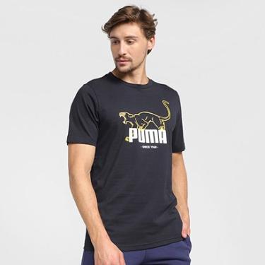 Imagem de Camiseta Puma Graphics Animal Masculina-Masculino