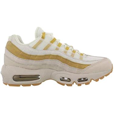 Imagem de Tênis de corrida feminino Nike Air Max 95, Desert Sand/Metallic Gold-summit White, 9.5
