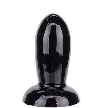 Imagem de PLUG ANAL 9X3,2CM COR BEGE (PRETO)
