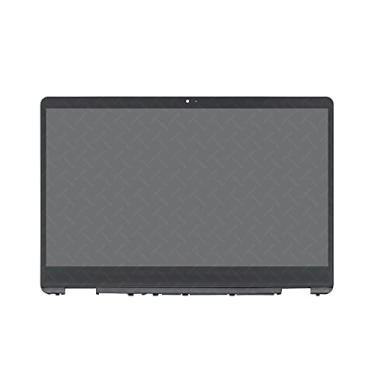 Imagem de LCDOLED Substituição para HP Chromebook x360 14b-cb0013dx 14b-cb0023dx 14b-cb0047nr 14b-cb0097nr 35.6 cm WXGA 1366x768 Display LCD Touch Screen Digitalizador Moldura com placa