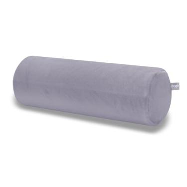 Imagem de Almofada Nasa de apoio lombar para cadeira Rolo Plush Cinza - Nap
