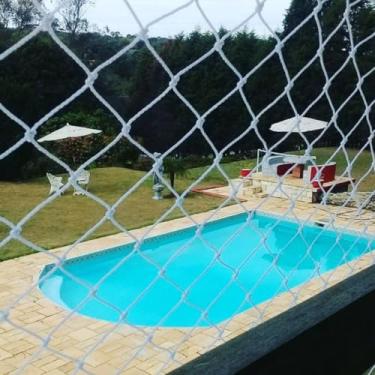 Imagem de Kit 2.20x5.00 Telas e Redes de Proteção Para Segurança de Crianças e Gatos Janelas e Sacadas (Branca)