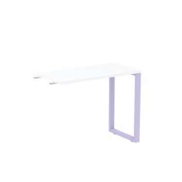 Imagem de Mesa Complemento 900x450mm Mcp90/45p25tub Branco/Lilás