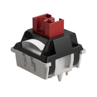 Imagem de Akko Dracula Linear Keyboard Switch with Diffuser for Backlit Mechanical Gaming Keyboard, 5-Pin 35gf Pre-Lubed Switches with Standard MX Structure (45pcs)