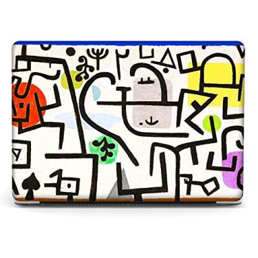 Imagem de Compatível com MacBook Pro 33.0 cm Art Case Skin, 2022, 2021, 2020-2018 versão A1708, capa rígida abstrata com capa de teclado e protetor de tela (imagem de uma jornada de Paul Klee)