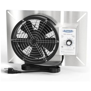 Imagem de Ventilador Em Aço Inoxidável Para Rastreamento De Ar Com Saída De 15 M³/min, 115v, Alorair, Prata